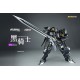 TRON MODEL x Kidou Sentai Iron Saga METALHEART Series SCHWARZRITTER 1/72 ALLOY ACTION FIGURE TRON MODEL-KIT