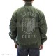 Attack on Titan Survey Corps MA 1 Jacket Ver.2.0 MOSS L size COSPA