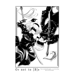 NieRAutomata Ver1.1a 2B & 9S T shirt WHITE (L Size) COSPA