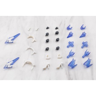 M.S.G Modeling Support Goods Mecha Supply 35 Holonic Headdress & Holonic High Heels White Ver. Kotobukiya