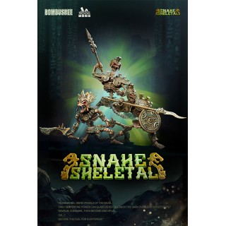 SNAKE SKELETAL Series 1/12 3pc. Set Yototoy