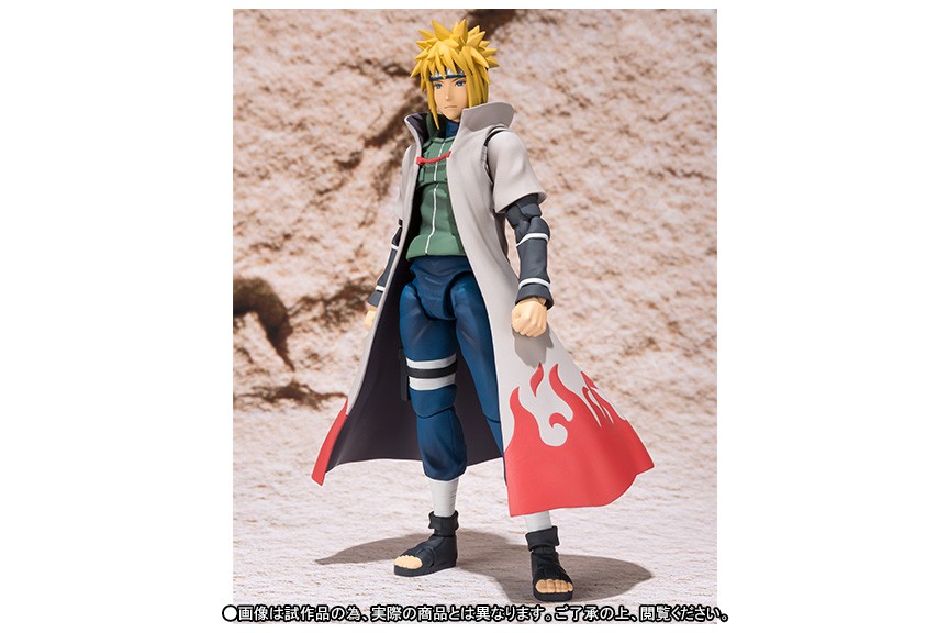 Boneco Naruto Bandai Minato Namikaze - Bandai - Fun