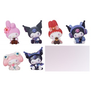 PERIHAPI! KataZun Hug. My Melody & Kuromi Pack of 8 Takara Tomy A.R.T.S