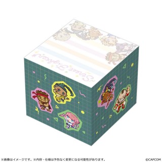 Street Fighter 6 Block Memo Chibi Style Capcom