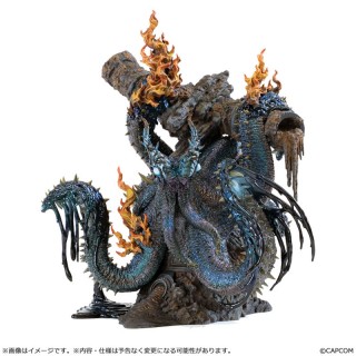 Capcom Figure Builder Creators Model Monster Hunter Wilds Hell Flame Octopus Nu Udra Capcom