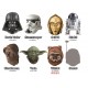 Star Wars Real Mask Magnet Collection Best Selection box of 8 Ensky