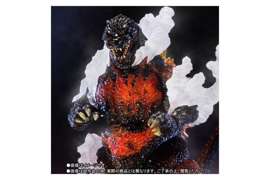 S.H. Monster Arts Godzilla (1995) Ultimate Burning Ver. Bandai