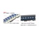 97624 JNR 20 Series Sleeper Passenger Car Set Tomytec