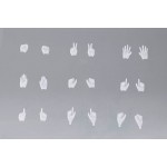 MSG Megami Device M.S.G 09 Hand Set White 1/1 Kotobukiya