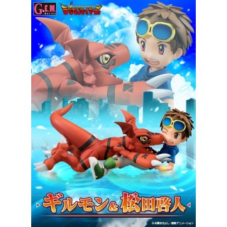 G.E.M Series Digimon Tamers Guilmon & Takato Matsuda Megahouse