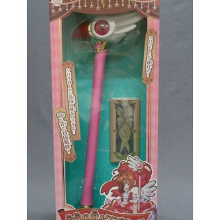 Cardcaptor Sakura Clow Card Sealing Wand Figure Toy Doll 50cm 