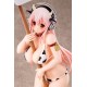 SoniAni Super Sonico Holstein Bikini de Straw Figure 1/7 Genco