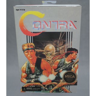 Contra Bill Rizer and Lance Bean 7 Inch Action Figure 2PK Video Game Appearance