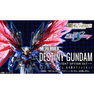 METAL BUILD Destiny Gundam Wings of Light Option Set (2nd Batch) Bandai Collector