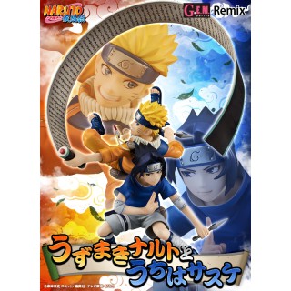 G.E.M Series Remix NARUTO Shippuden Uzumaki Naruto & Uchiha Sasuke Megahouse Limited