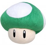 Super Mario Item Cushion 01 1-UP Mushroom San-ei Boeki