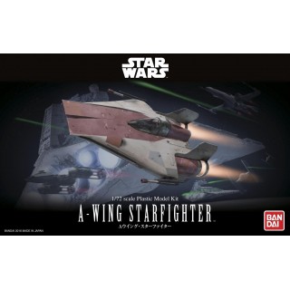 Star Wars Plastic Model Kit 1/72 A-WING STARFIGHTER Bandai