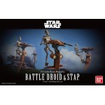 Star Wars Plastic Model Kit 1/12 BATTLE DROID AND STAP Bandai