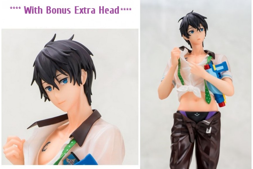 Free! - Iwatobi Swim Club 3'' Haruka Trading Figure Anime Manga NEW