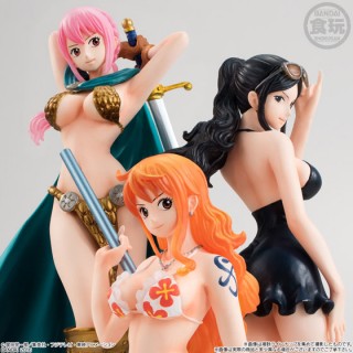 One Piece Styling Girls Selection set of Nami Robin Rebecca Bandai