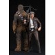 ARTFX+ Star Wars The Force Awakens Han Solo & Chewbacca 1/10 Kotobukiya