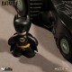 2 Inch Mezitz Mini Batman 1989 Tim Burton Batmobile with Batman Mezco