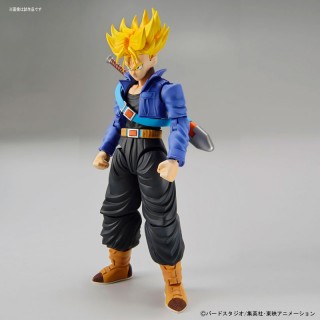 Figure Rise Standard Dragon Ball Z Super Saiyan Trunks Model Kit Bandai Mykombini