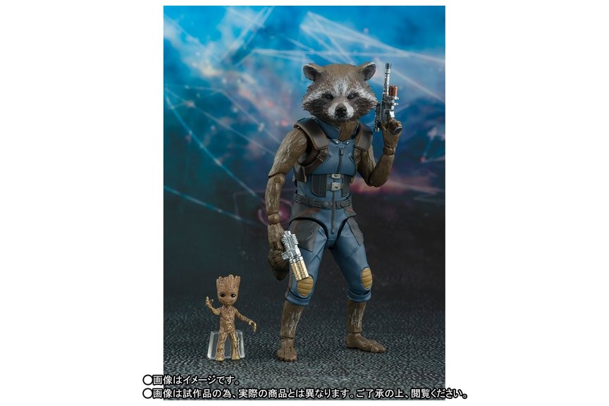 SH S.H. Figuarts Rocket & Baby Groot Guardians of the Galaxy Vol