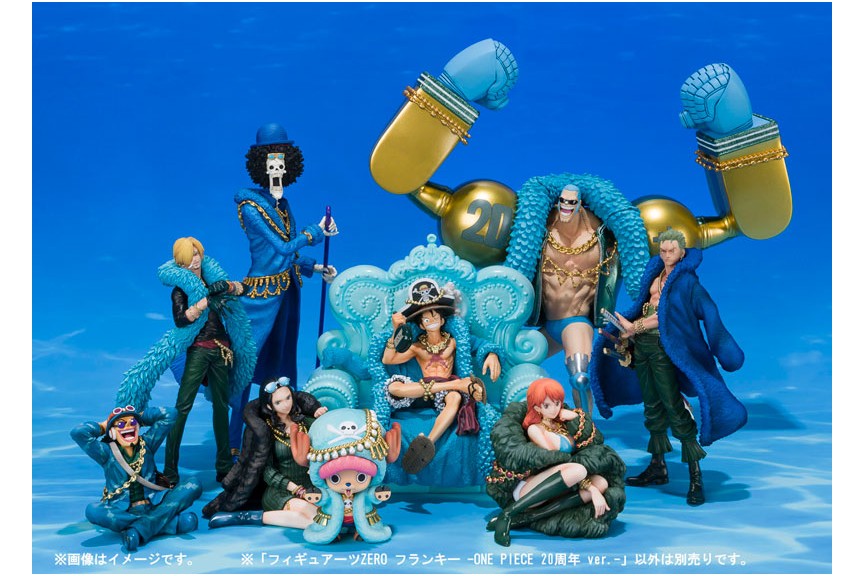 Figuarts Zero Franky One Piece th Anniversary Ver Bandai Mykombini