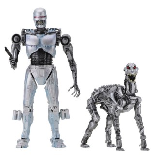 RoboCop Versus The Terminator EndoCop & Terminator Dog Neca