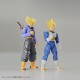 Figure-rise Standard Dragon Ball Z Super Saiyan Trunks & Super Saiyan Vegeta DX Set Model Kit Bandai