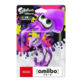 Nintendo 3ds Amiibo Squid Neon Purple Splatoon Mykombini