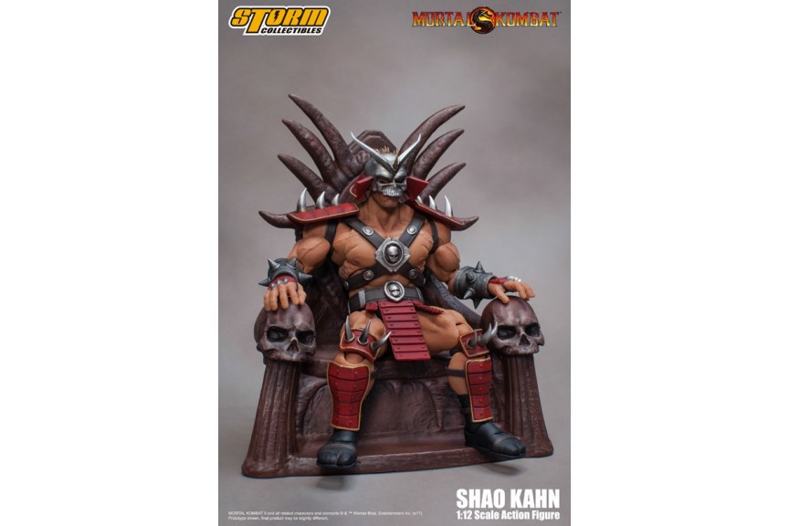Shao Kahn Mortal Kombat Action Figure 1/12 18 cm