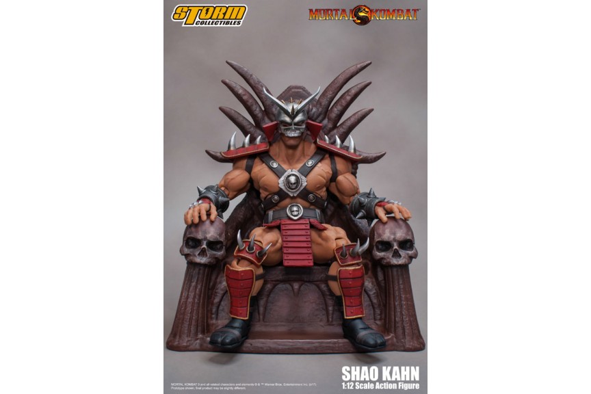 Mortal Kombat Shao Kahn 1:12 Scale Action Figure