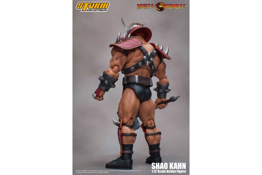 Now Available: Shao Kahn - Mortal Kombat 1:12 Action Figure by Storm C