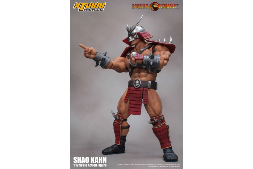 Shao Kahn Mortal Kombat Storm Collectibles 1:12 Action Figure