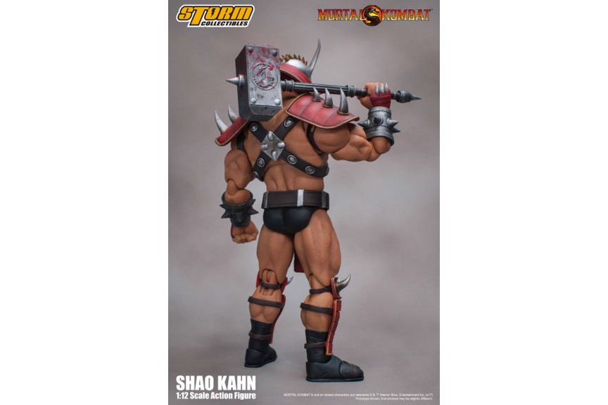 Shao Kahn Mortal Kombat Storm Collectibles 1:12 Action Figure