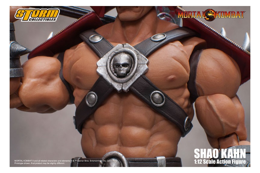 Mortal Kombat Shao Kahn 1:12 Scale Action Figure