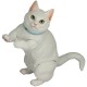 Sofubi Toy Box 016B White Cat Munchkin Kaiyodo