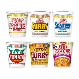 Japanese Cup Noodle assortment set 6 flavors Japanese Cup Noodle assortment set 6 flavors