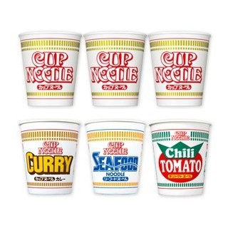 Japanese Cup Noodle assortment set 4 flavors Japanese Cup Noodle assortment set 4 flavors