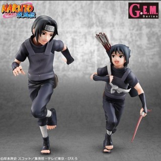 G.E.M Series Naruto Shippuden Uchiha Itachi & Sasuke Megahouse limited