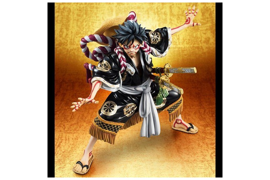 One Piece Portrait of Pirates POP Monkey D. Luffy KABUKI EDITION