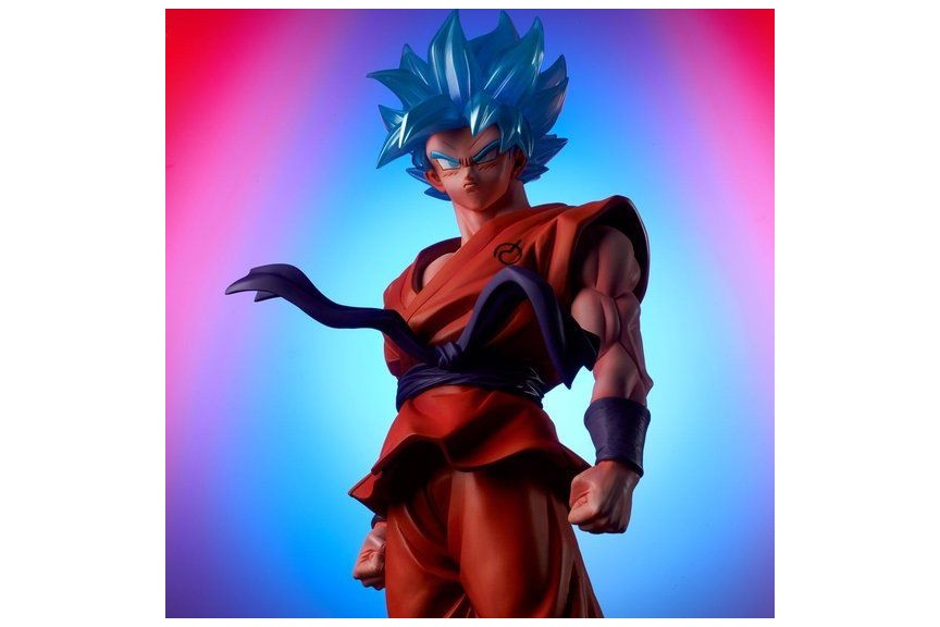 Figure Dragon Ball Super - Goku Super Sayajin Blue Big Size