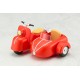 Cu-poche Extra Motorcycle & Sidecar (Cherry Red)