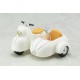 Cu-poche Extra Motorcycle & Sidecar (Milk White)