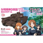 Girls und Panzer 1/35 IV Tank Ausf. D Kai (H Class Type) Ankou Team Gekijouban desu! 