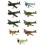Wing Kit Collection vol.16 Japanese Reconnaissance Planes 1/144 Box of 10 F-toys confect