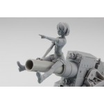 Happy Tamago Girls No.1 Rei Hazumi w/54cm Self-propelled Mortar Karl Plastic Model Hasegawa