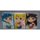 Sailor Moon Qposket petit Vol.1 set of 3 Sailor Mars - Sailor Moon & Sailor Mercury Banpresto